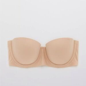 NWOT Aerie lightly lines strapless bra